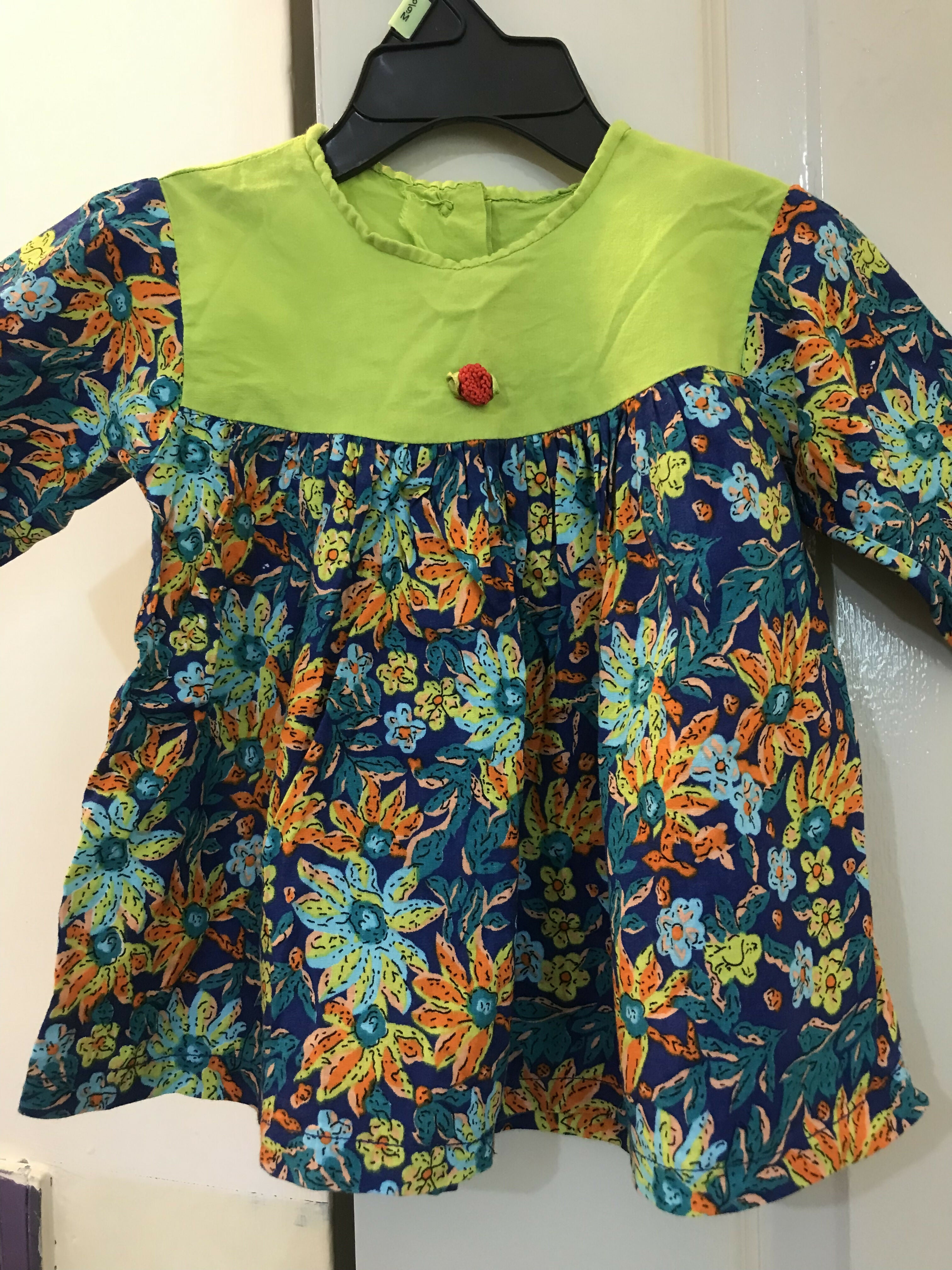 Baby Girl Floral Frok | Kids Tops & Shirts | Size: 6-9 months | New