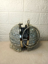 Ball Shaped Bridal Clutch | Women Bags | Clutches | Worn Once