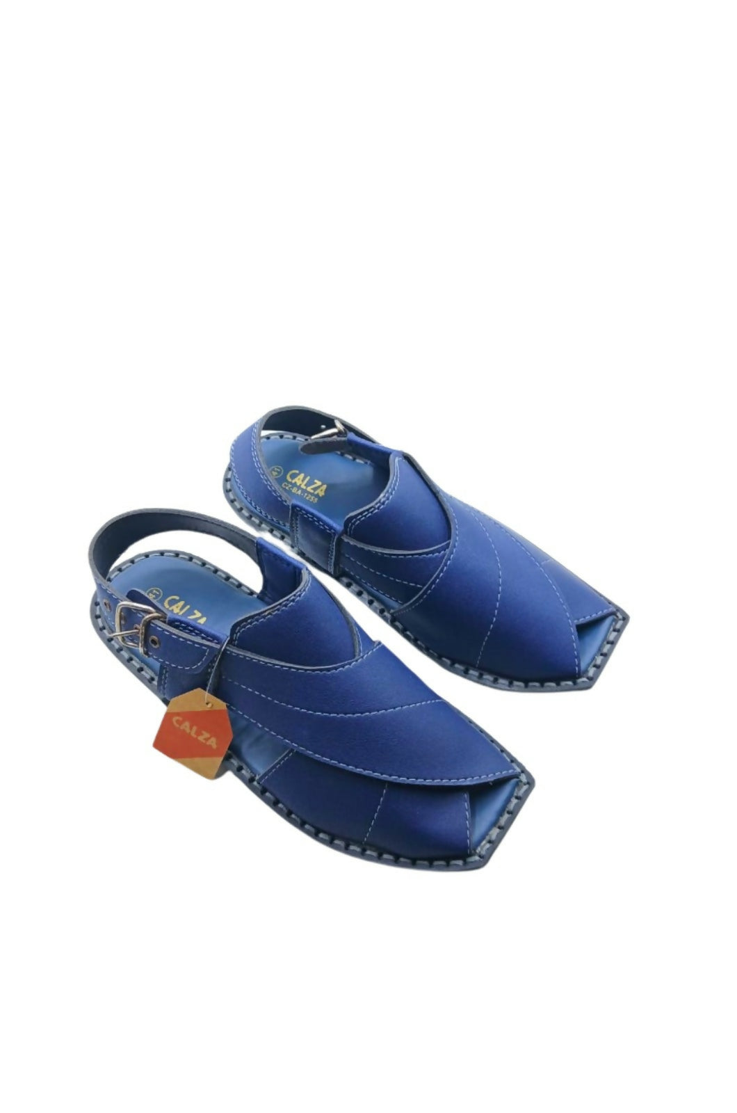 Blue Peshawari Chappals | Accessories and Footwear | New