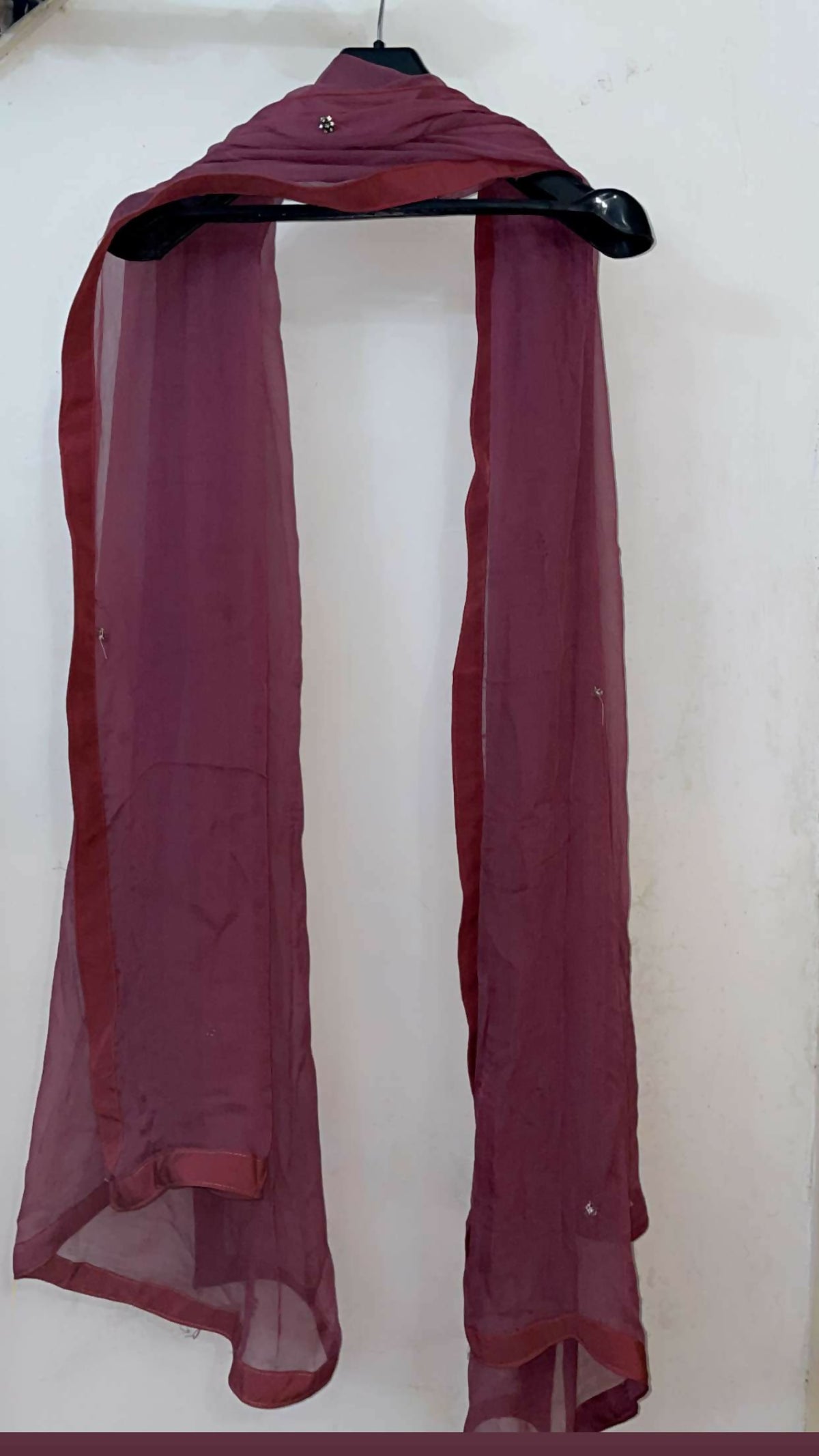 Purple Duppata | Women Accessories | Duppatas & Shawls | Large | Preloved