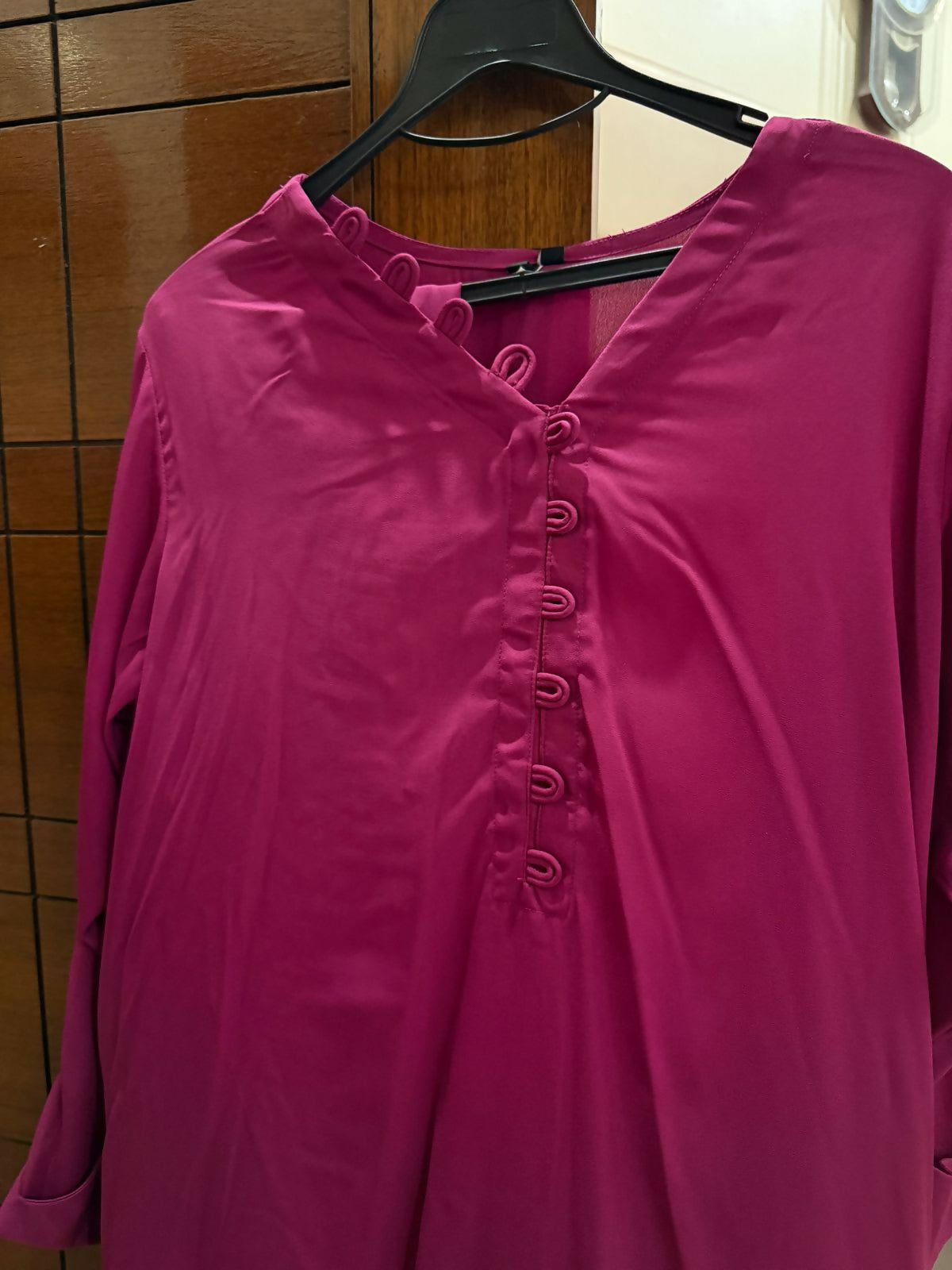 Long Georgette Coord Set | Women Locally Made Kurta | Medium | New