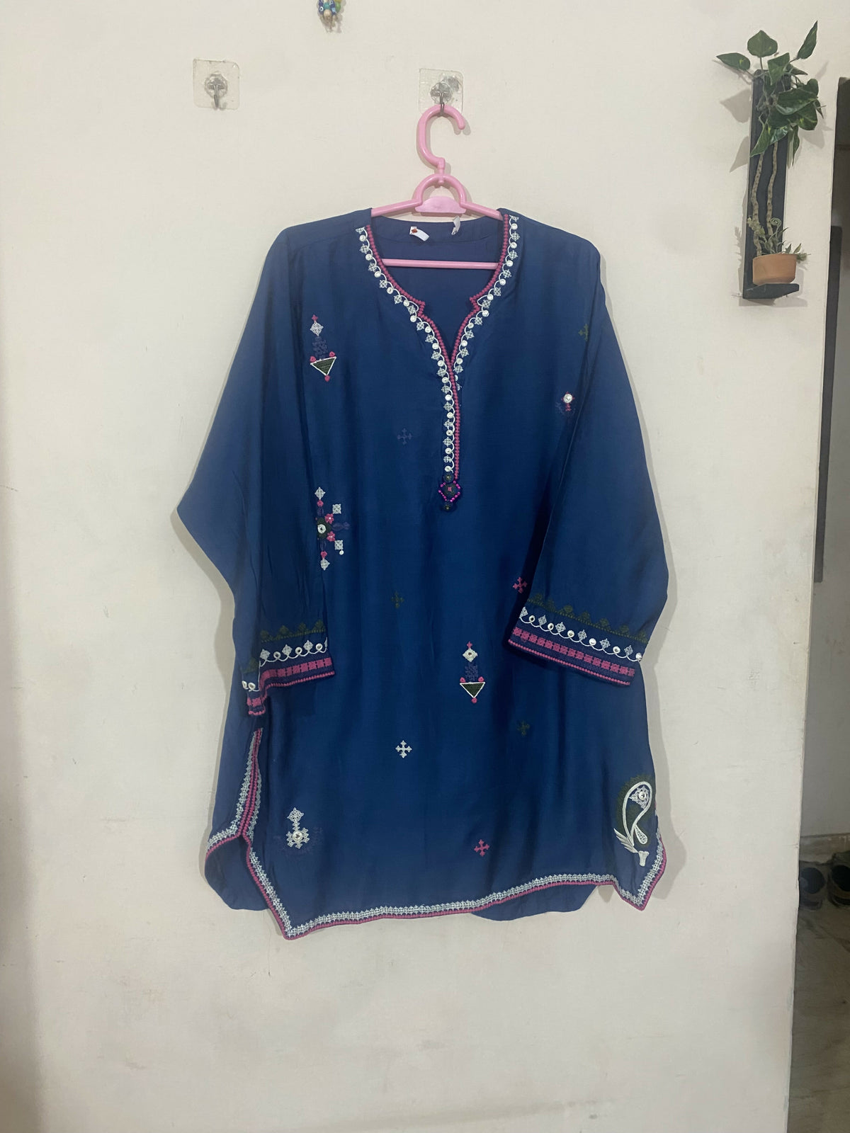 Khaadi | Women Branded Kurta | Blue | Large | Worn Once