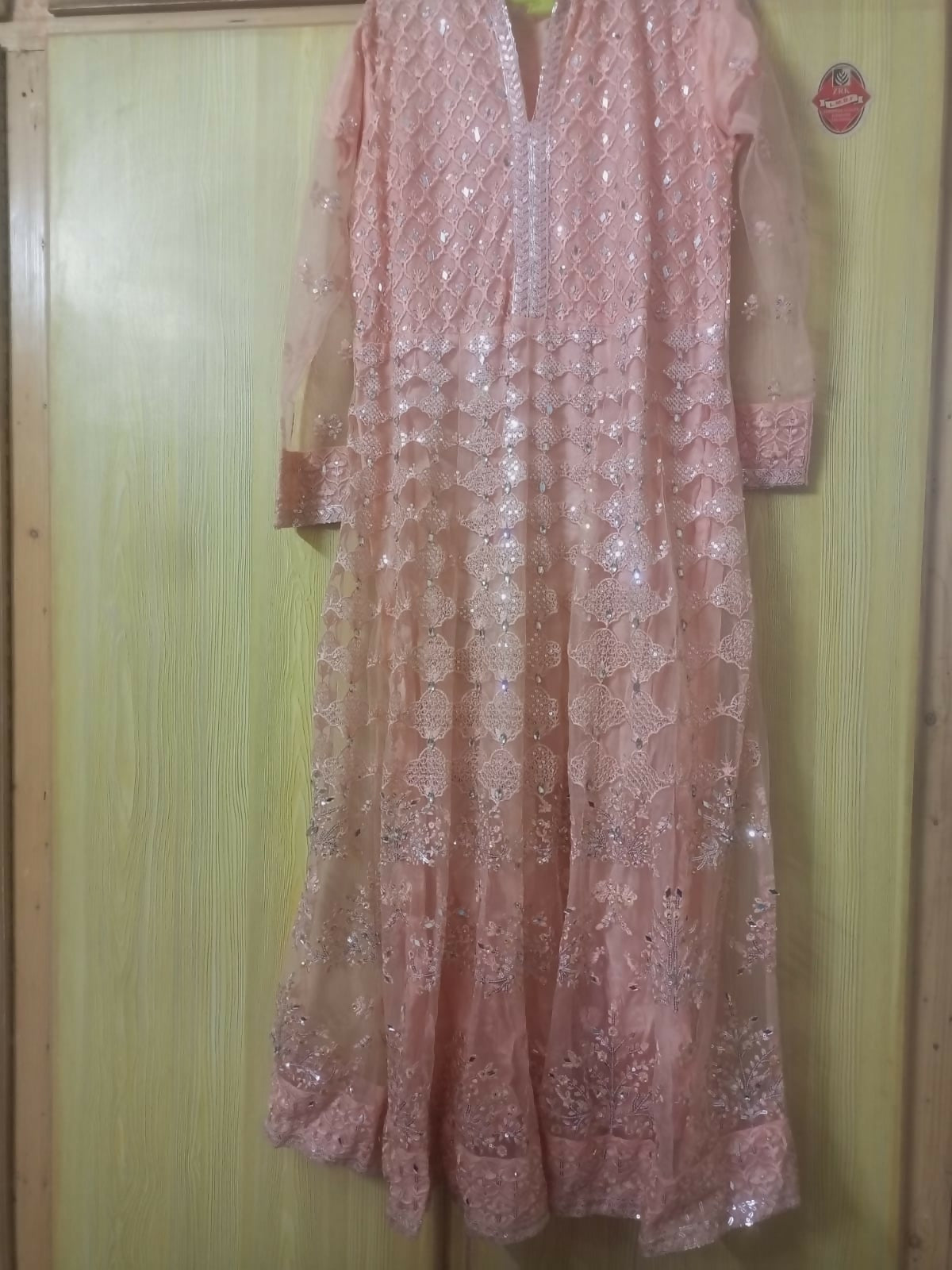 Baby Pink Maxi | Women Locally Made Formals | Medium | Worn Once
