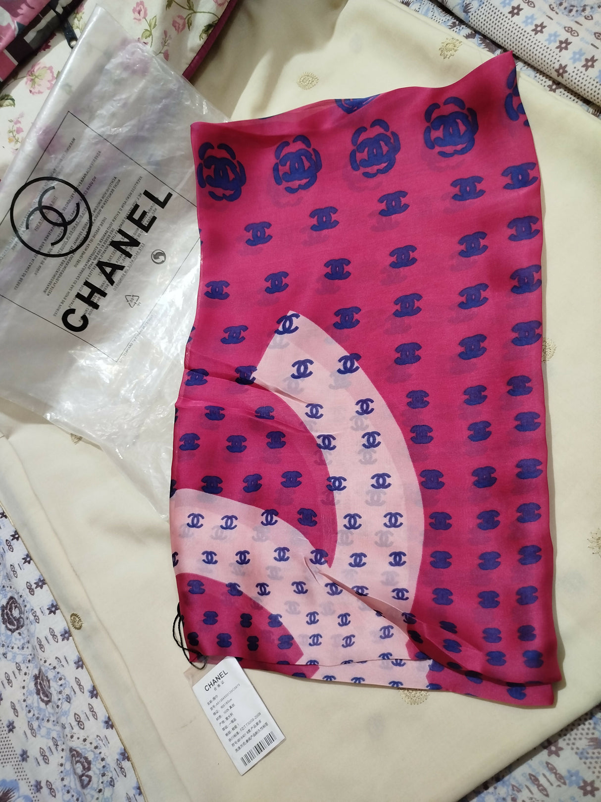 Dubai Imported Branded Silk Scarf | Women Accessories | Standard | New