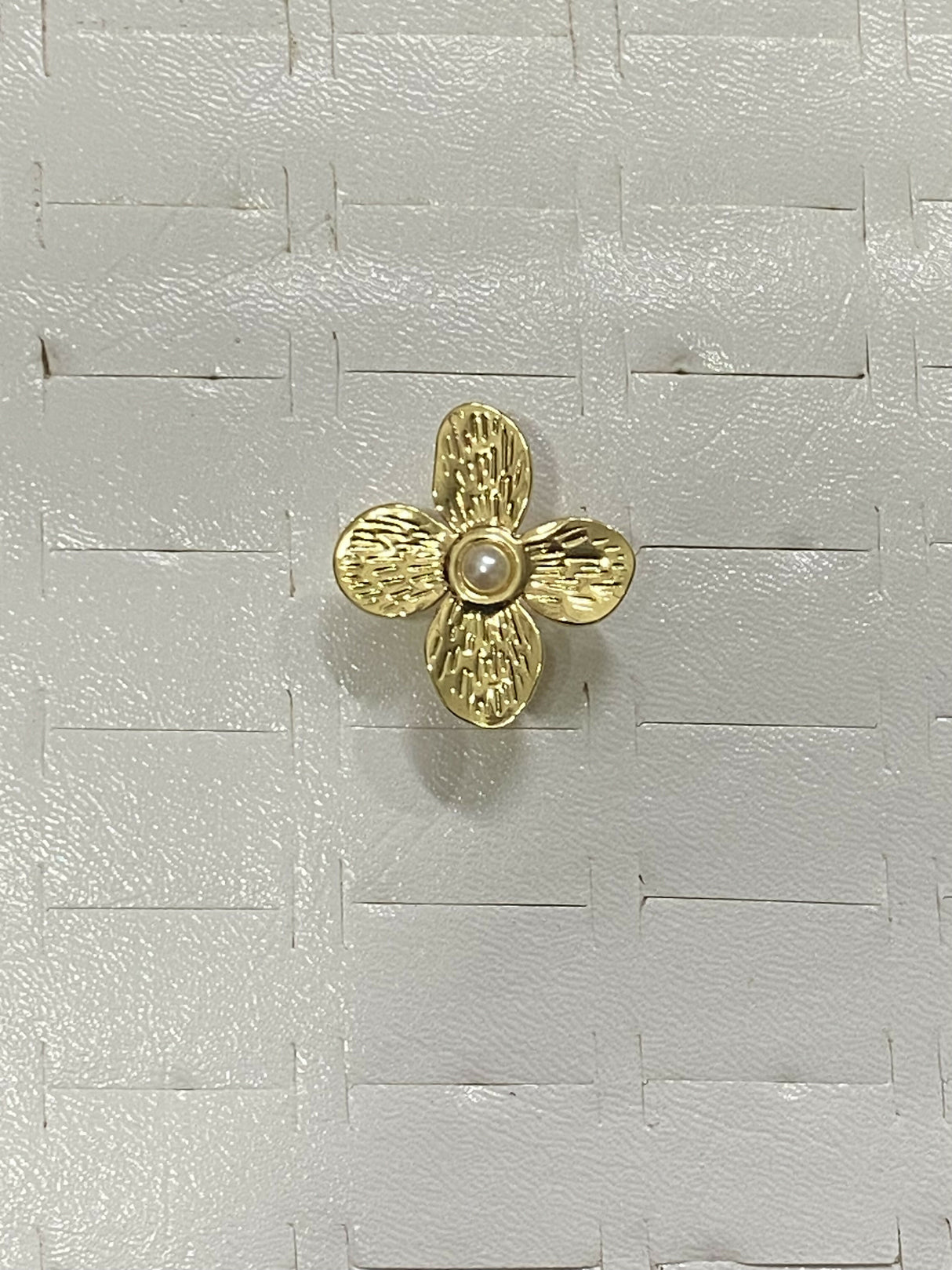 Trendy Stainless Steel Flower Ring | Women Jewelry | Rings | Brand New