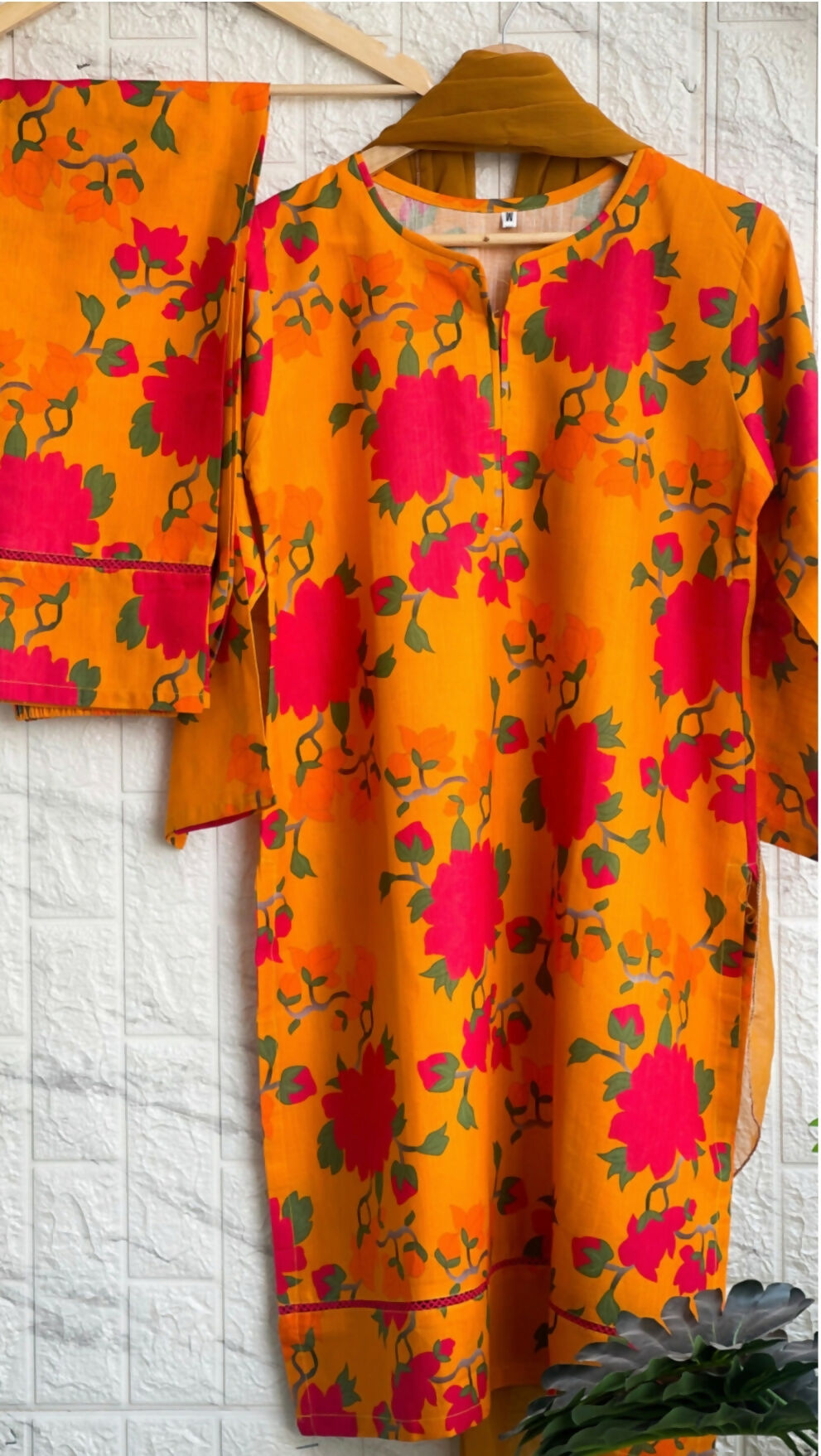 Printed Khaddar 2 PC | Women Clothing | Small | Worn once