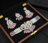 Oval/Flower Pearl Drop Choker Set-00262 | Women Jewelry | Wedding Jewelry & Sets | Brand New