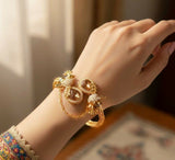 Tear/Pearl Peacock Bangles Set-00212 | Women Jewelry | Bangles/Bracelets | Brand New