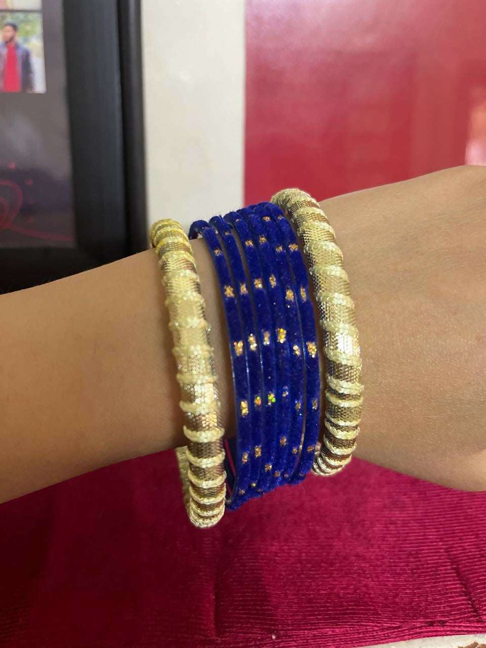 Bright Blue Bangles Set | Women Jewellery | New