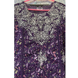 Sapphire | Women Branded Kurta | Purple Kurta | Large | New