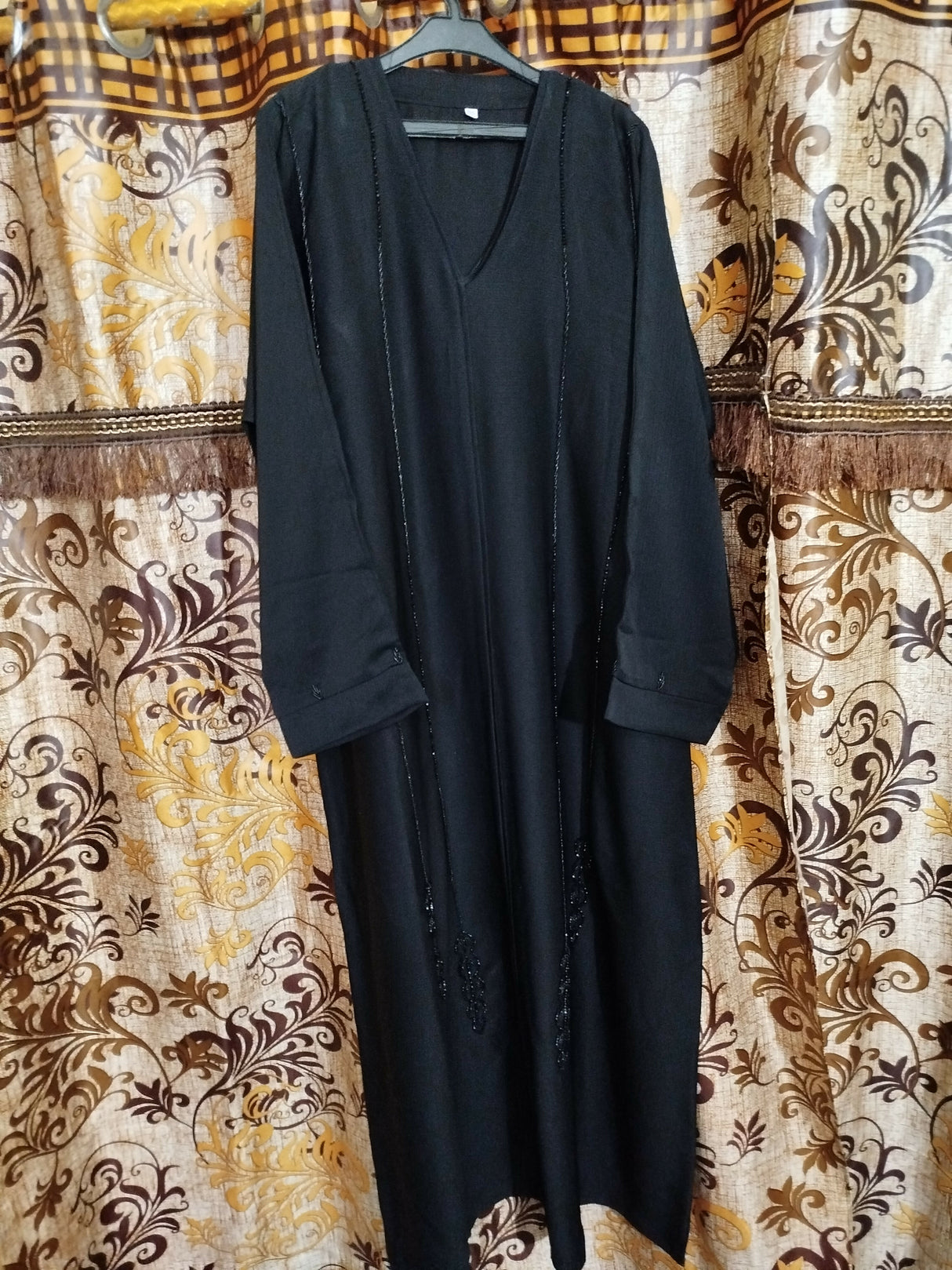 Imported Beautiful Handwork Black Abaya | Women Accessories | Large | New