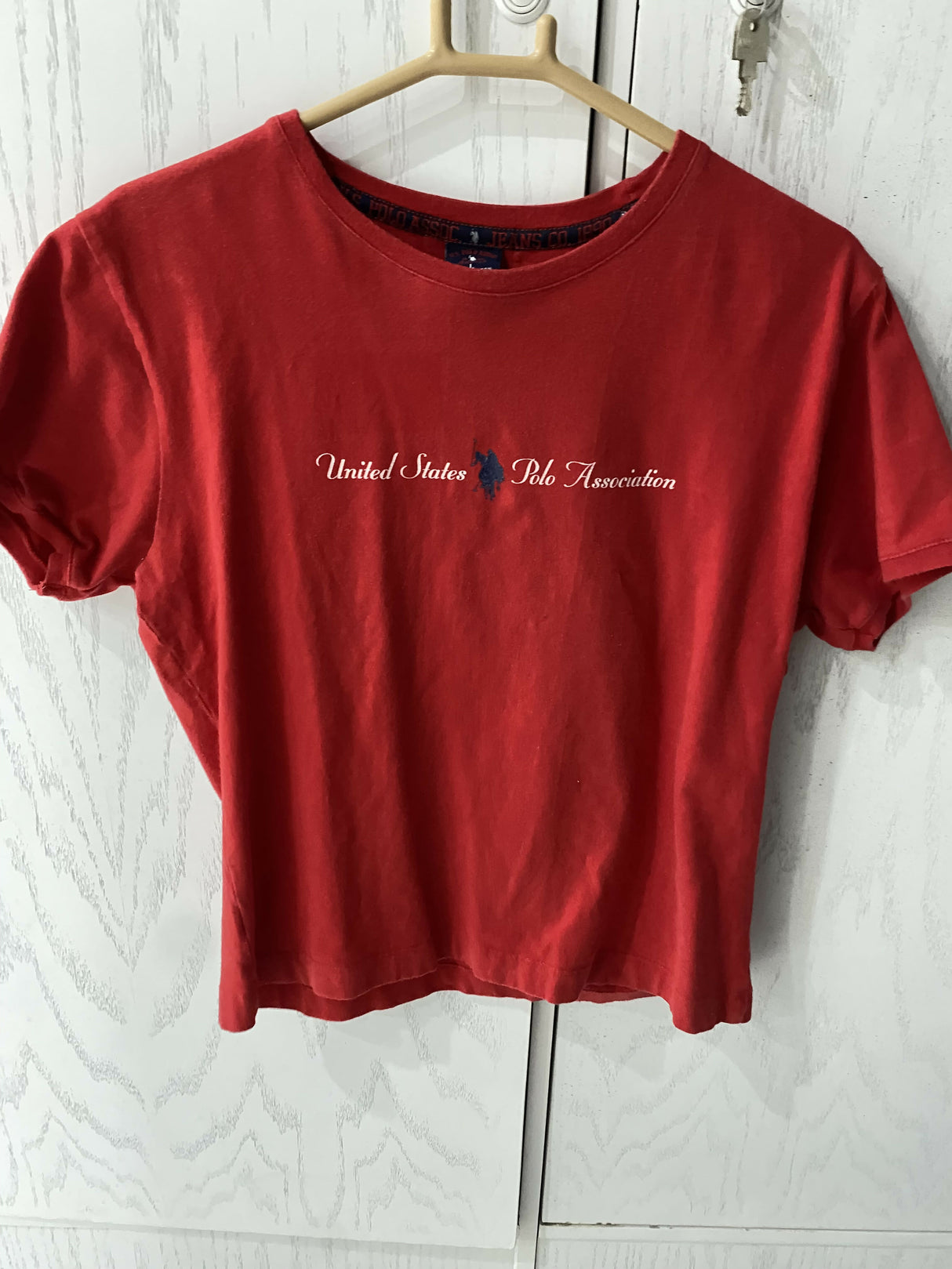US Polo Assn | Women Tops & Shirts | Large | Red | Preloved