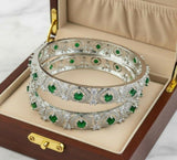 Round Stone Bangle Set-00012 | Women Jewelry | Bangles/Bracelets | Brand New