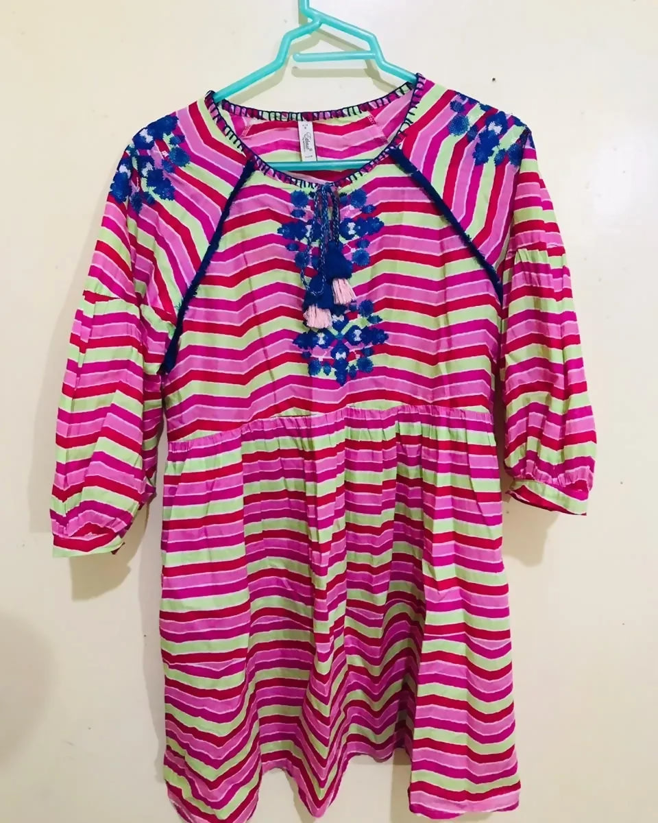 Ethnic | Short Top Frok | Women Froks & Maxis | Medium | Worn Once