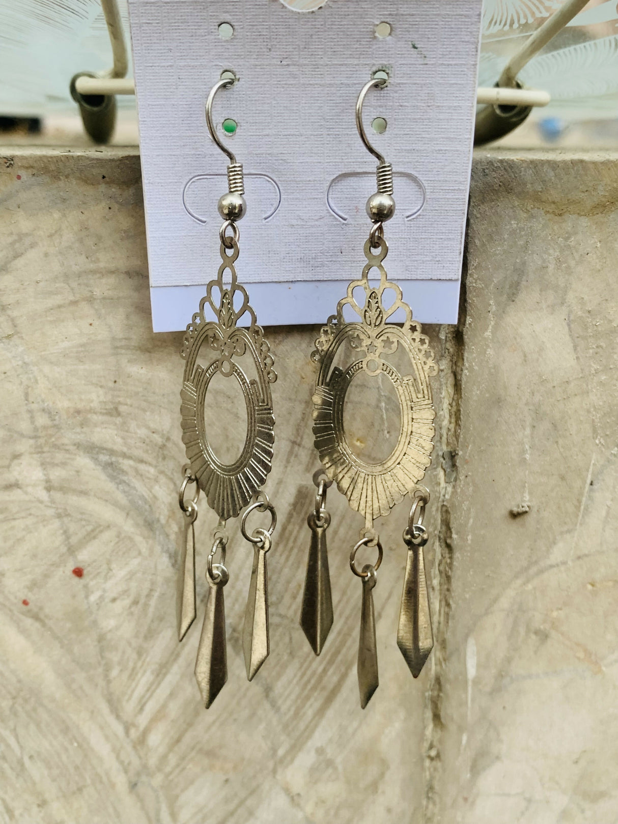 Beautiful Metal Earrings | Women Jewelry | Small | New