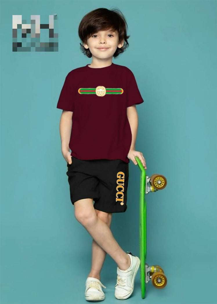 Kids Short suit | Boys Tops & Shirts | Sizes: 1-10 Yrs | Brand New