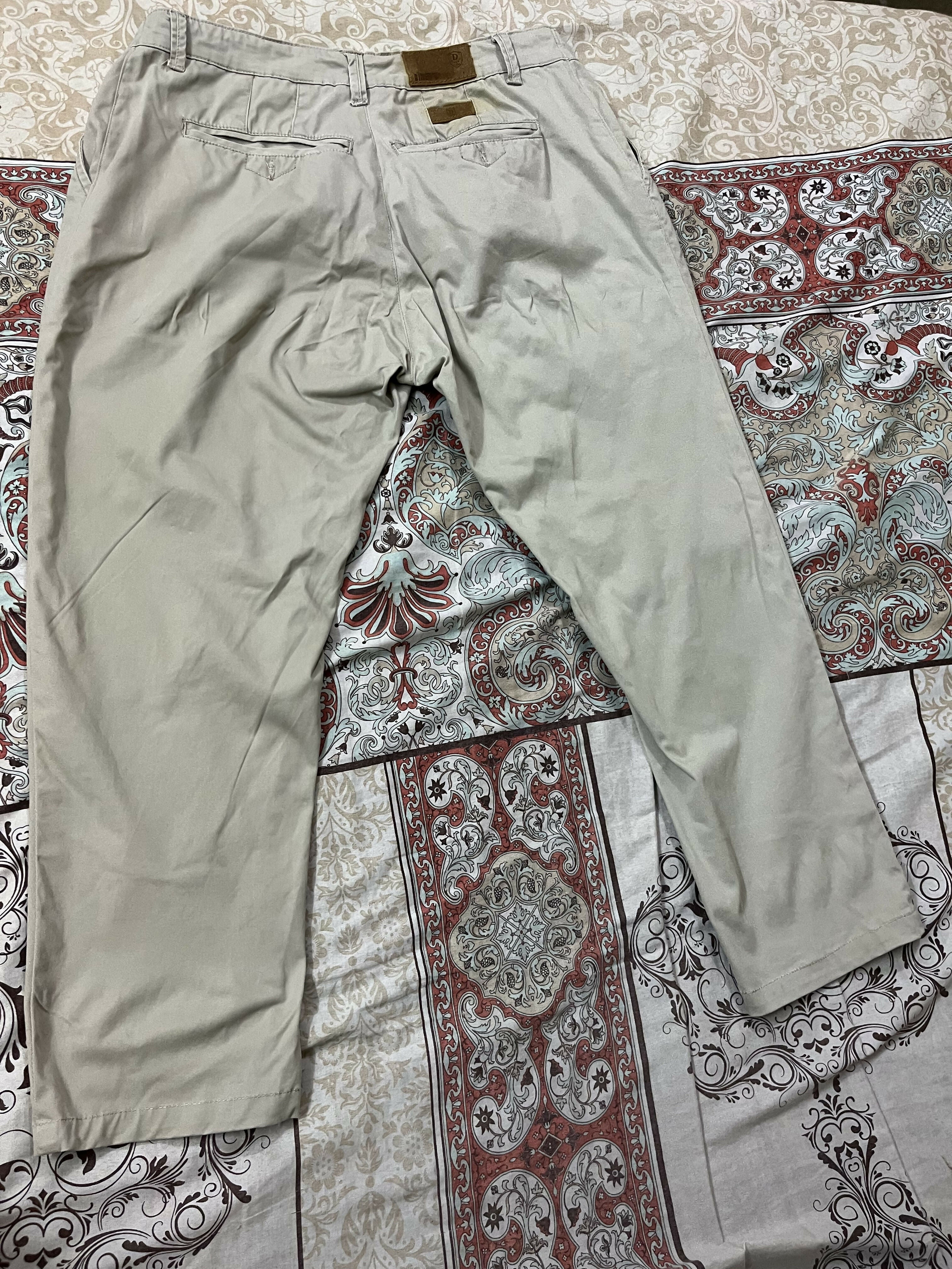 Diners | Cream Cotton Pants | Men Jeans & Bottoms | Worn Once