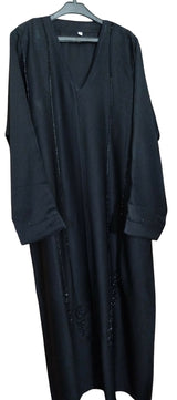 Imported Beautiful Handwork Black Abaya | Women Accessories | Large | New