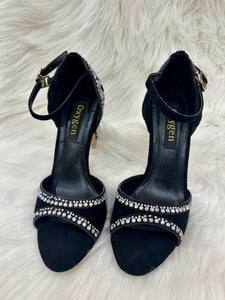 Oxygen Black Heels | Women Shoes | Size : 36 | Worn Once