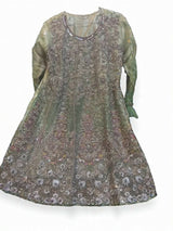 Hand Embellish Fancy Net Frock | Women Frocks & Maxis | Medium | Worn Once