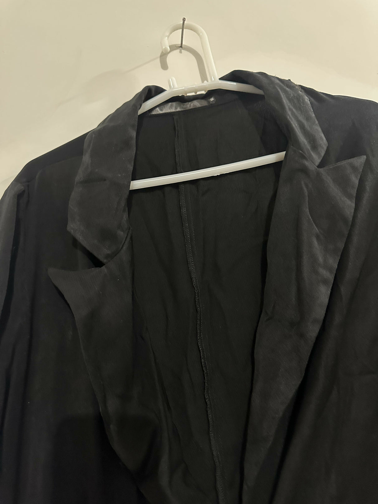 Negative Apparel |Black Pant Coat | Women Western | Medium | Preloved