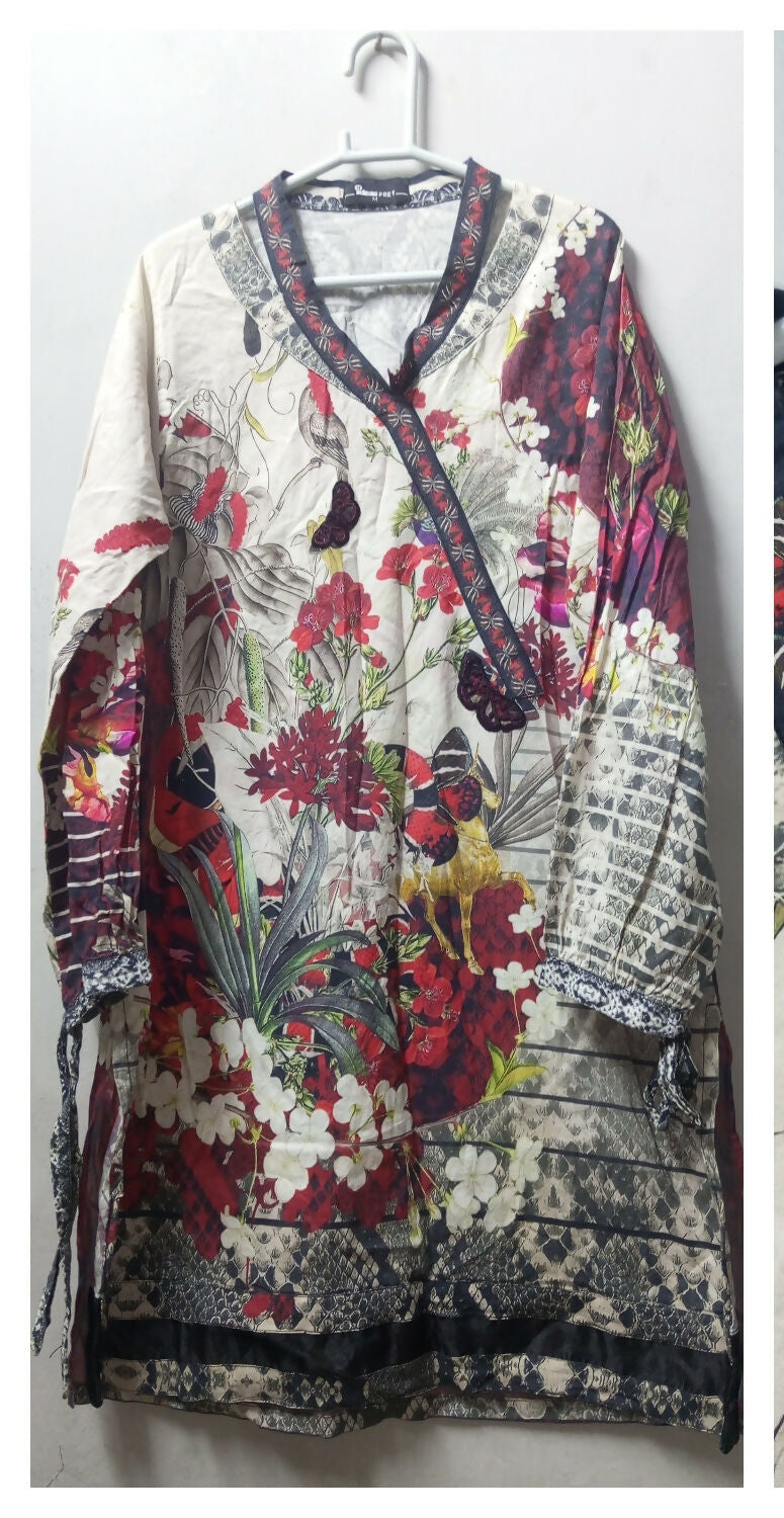 Gul Ahmed | Women Branded Kurta | Medium | Preloved