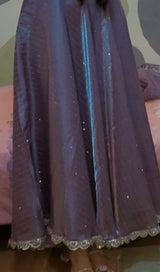 Beautiful Shimmery Frock | Women Frocks & Maxis | Medium | Purple | Worn Once