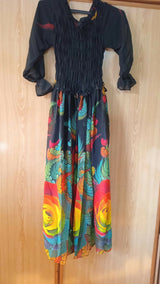 Floral Frock | Women Frocks & Maxis | Black | XSmall | New