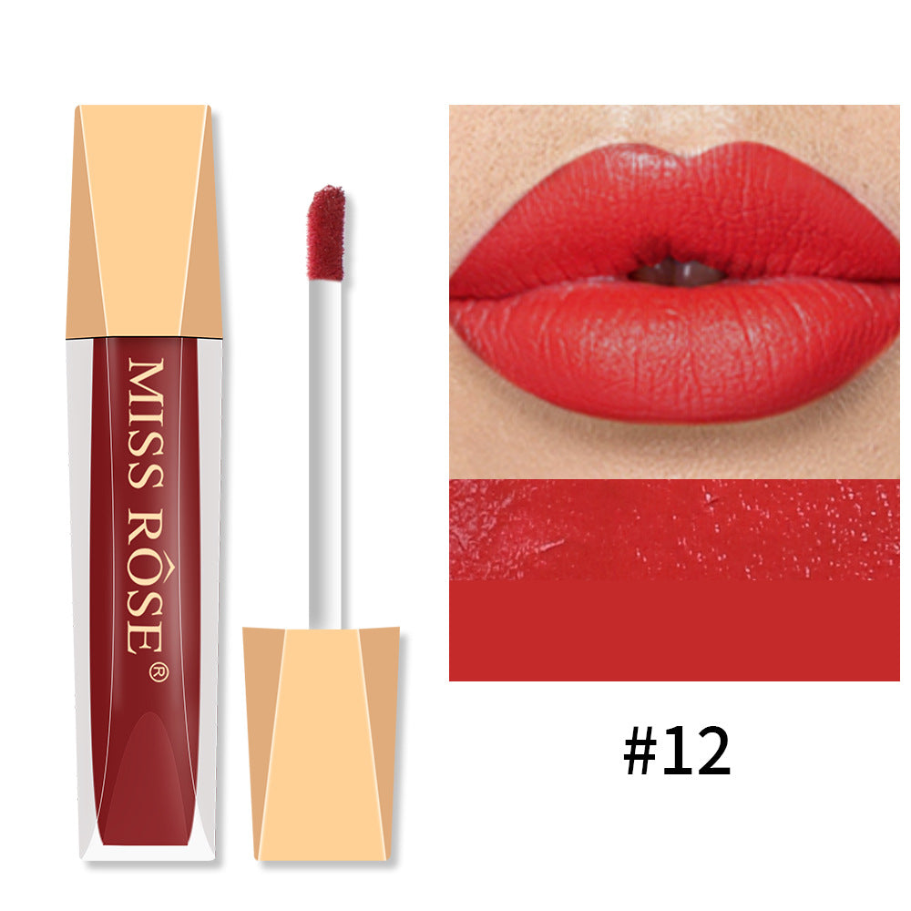 Buy Miss Rose Pack Of 4 Lip Gloss Velvet Matte Glaze in Pakistan