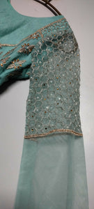 Embroidery Sharara | Women Locally Made Formals | Small | Worn Once