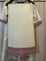 Ethnc | White | Women Branded Kurta | Small | Worn Once