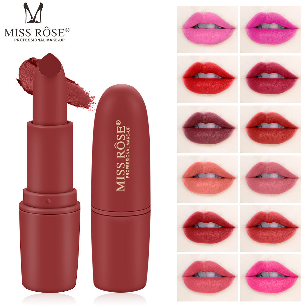 Buy Miss Rose Waterproof Durable Fine Texture Lipstick in Pakistan