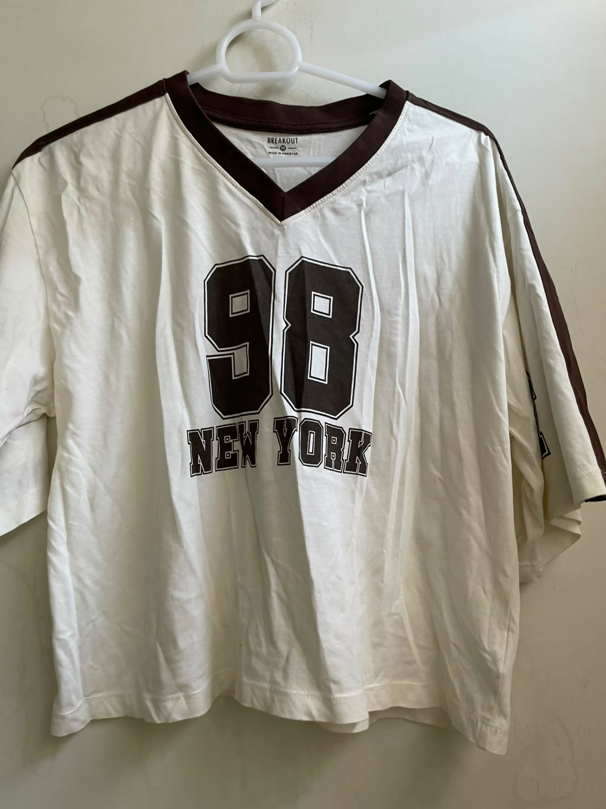 Breakout | Drop Shoulder Shirt | Men Shirts & Tops | White | Medium | Preloved