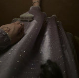 Beautiful Shimmery Frock | Women Frocks & Maxis | Medium | Purple | Worn Once