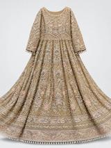 Soraya | Elegant Bridal Maxi | Women Bridals | Beige | XLarge | Preloved