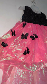 Bacha Party | Pink Frock | Girls Skirts & Dresses | Size:2 to 3 Yrs | Preloved