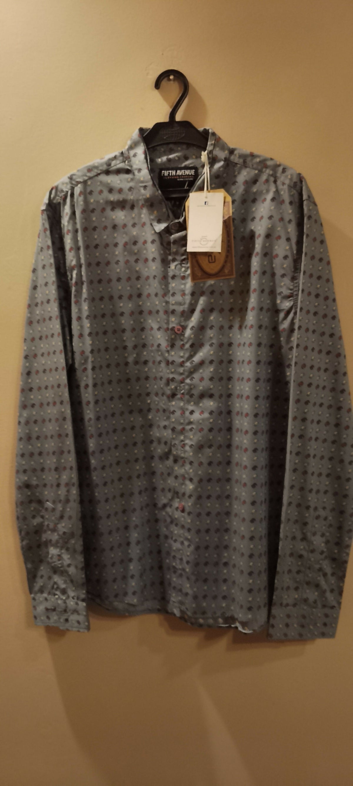 Fifth Avenue | Men Shirts & Tops | Grey | Medium | Brand New