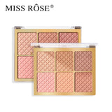 Buy Miss Rose 6 Color Square Face Palette in Pakistan