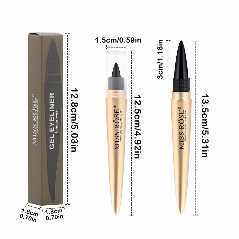 Buy Miss Rose Gel Pencil Long Lasting Waterline Eyeliner in Pakistan