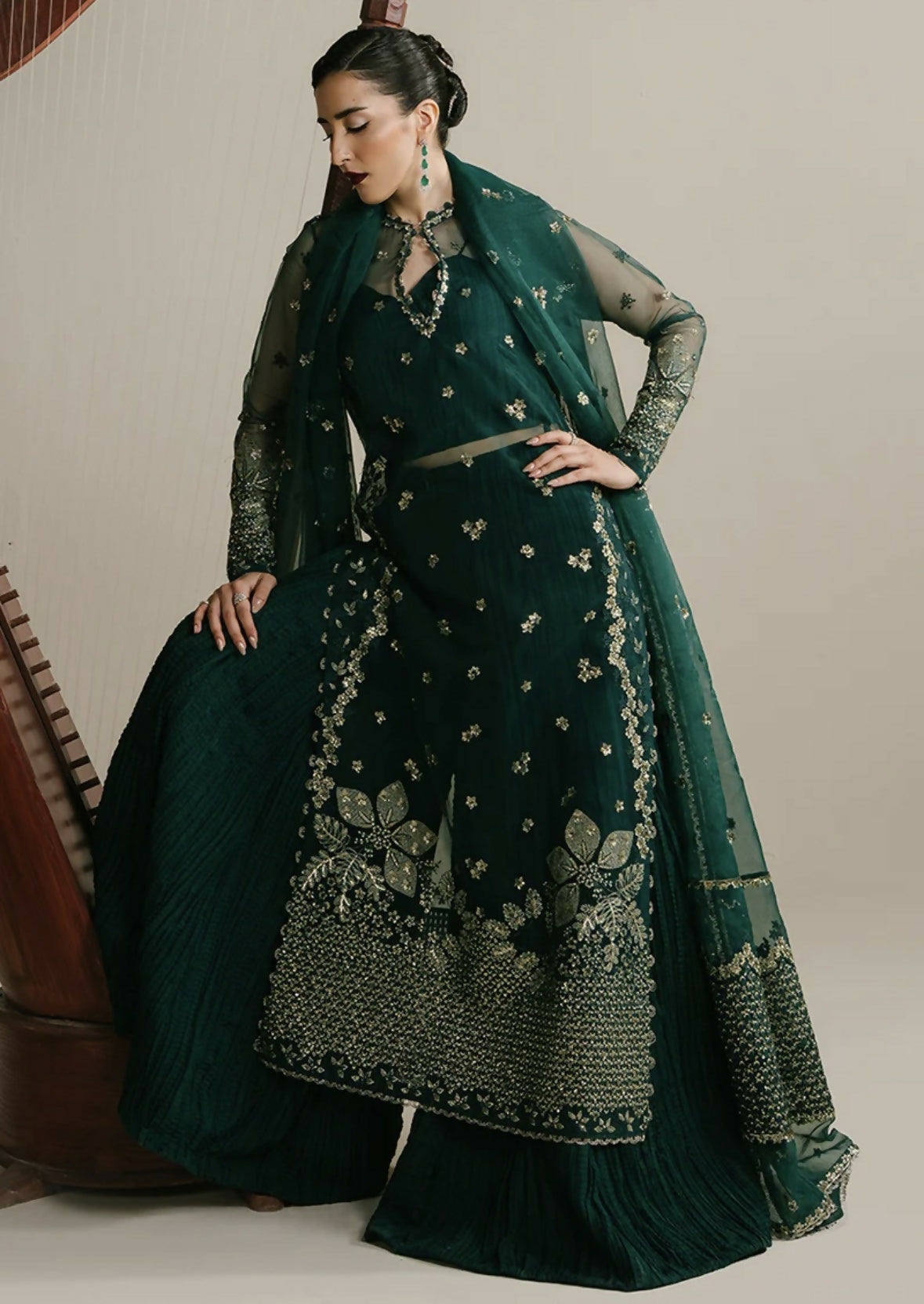 Ayzel | Women Branded Formals | XSmall | Green | Brand New