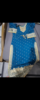 Sharara Set | Women Locally Made Formals | Medium | Worn Once