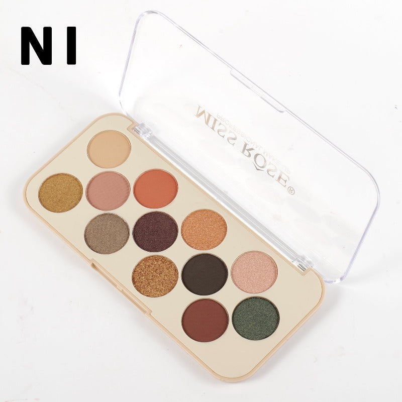 Buy Missrose 12-Color Eye Palette Pan in Pakistan