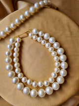 Pearl Necklace | Statement Chunky Double Layer Pearl Necklace | Women Jewelry | Necklaces & Pendants | Brand New