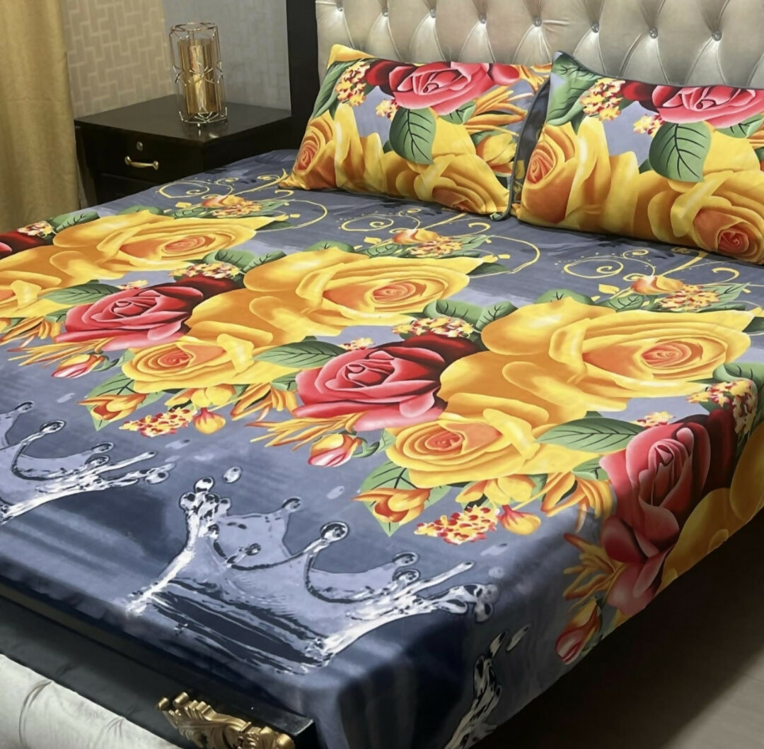 Cotton Double Bedsheets | For Your Home | Home & Decor | Size: 89/92 | Brand New