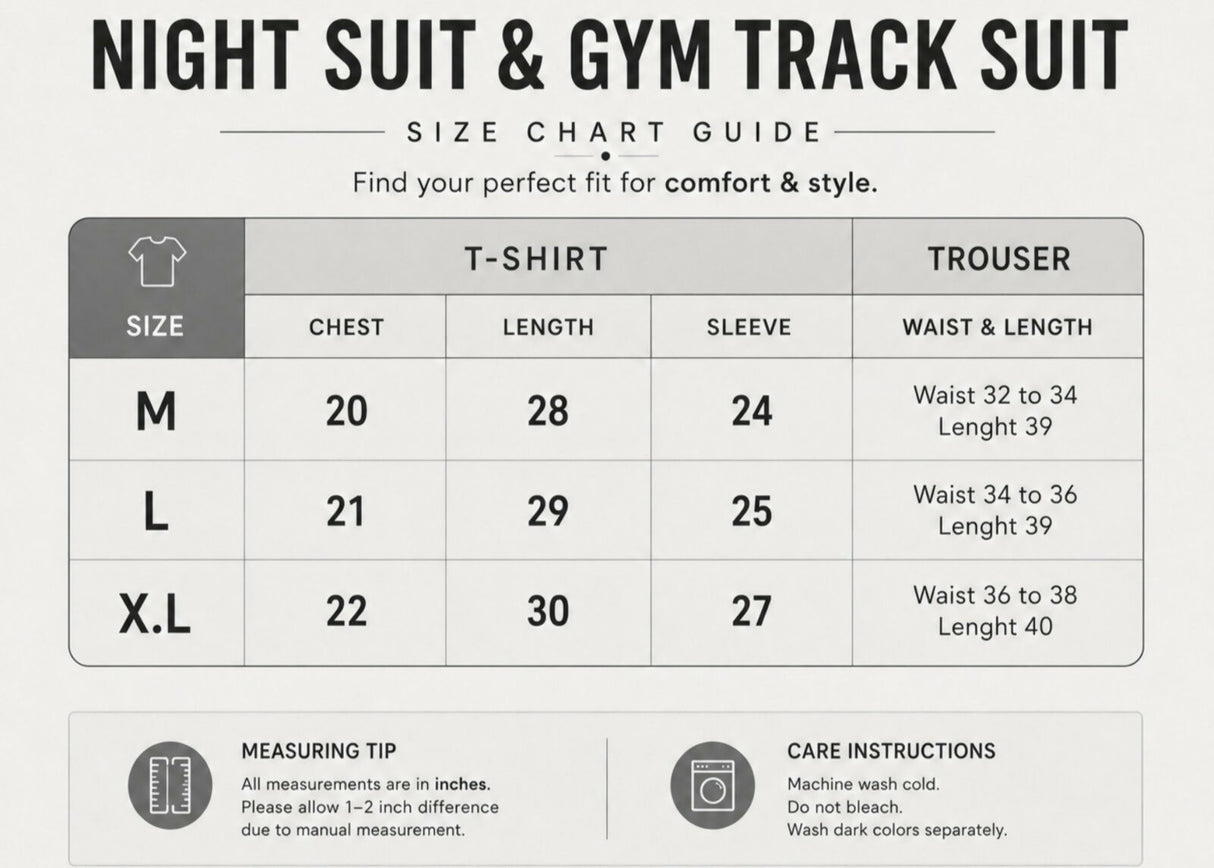 Night Suit PJ Sets | Women Loungewear & Sleepwear | Sizes: All | Brand New