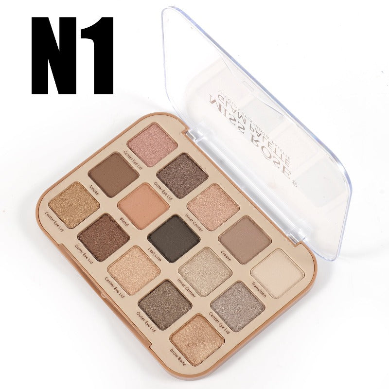 Buy Missrose 15-Color Glam palette in Pakistan