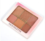 Buy Miss Rose 6 Color Square Face Palette in Pakistan