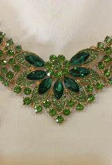 Green Necklace Set | Women Jewelry |Necklaces & Pendants |Brand New
