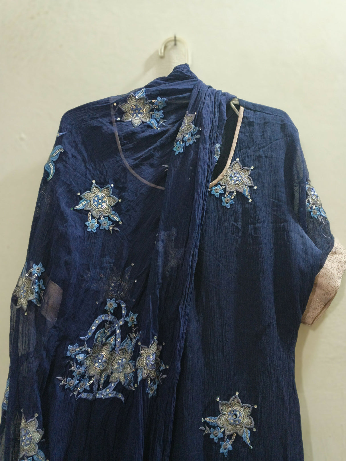 Blue Fancy Suit | Women Locally Made Formals | Medium | Worn Once