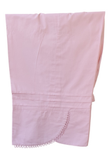 Khaadi | Pink Dobby Embroidered kurta Trouser | Women Branded kurta Trouser | Size Medium | Worn Once